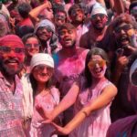 Maulika Patel Instagram - होली 🌸 “रंगो से भरी ख़ुशियों वाली होली “ #festival #holi #colors #friends #celebration #ritual #play #dance #rangbarse #bhang #happiness #pushkar #pushkarholi #blessings #ilovemyblessedlife💕