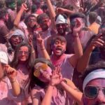 Maulika Patel Instagram - होली 🌸 “रंगो से भरी ख़ुशियों वाली होली “ #festival #holi #colors #friends #celebration #ritual #play #dance #rangbarse #bhang #happiness #pushkar #pushkarholi #blessings #ilovemyblessedlife💕