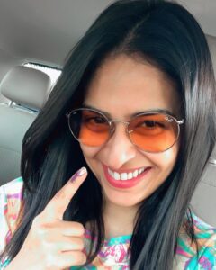 Maulika Patel Instagram - Voted 🗳 

#vote #voting #votingrights #votingmatters #family #littlelove #respect #nation #city #state 🌸