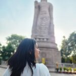 Maulika Patel Instagram - Wanna Go Back 💫 The Buddha mentioned Sarnath as one of the four places of pilgrimage. #blessed ♥️ P.c: @wanderwithaawara 📸 #sarnath #varanasi #buddhism #harhargange #mahadev #peace #places #vibes #love #travel #qualitytime #ilovemyblessedlife💕