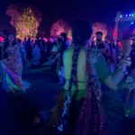 Maulika Patel Instagram - શેરી ગરબા 💫 In Every navratri one fix place like a family event for me @sherigarba 💫 @kuntalamarhansh @jaymeetshah ♥️ #love #friendship #sherigarba #ahmedabad #waitingfornextyear #navratri #navratri2023 #garba #indianattire #ilovemyblessedlife💕