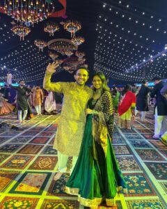 Maulika Patel Instagram - Suvarna navratri 💫

Different experience or i can say Suvarna experience of navratri @suvarnanavratriahmedabad includes A lovely Temple of Maa Ambe, Comfortable floor for garba , D Decor & Our @jigrra 🎶🧡

#navratri #navratri2023 #suvarnanavratri2023 #suvarnanavratriahmedabad #ahmedabad #love #maaambe #favourite #favouritefestival #garba #belief #indianattire #friends #melodiousvibe #ilovemyblessedlife💕