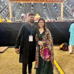 Maulika Patel Instagram – નવશક્તિ નવરાત્રી💫❤️

The concept & the duo Legendary @prafulldave @iktara.shabad 🧿💫 मंत्र मुग्ध 😇

Greatful to be the part of the evening @vatsalpatel.wav 🤗

#navshaktinavratri #melodiesevening #sangeet #navratri2023 #navratri #indianattire #chaniyacholi #faith #belief #garba #love #maaambe #friends #ahmedabad #ilovemyblessedlife💕