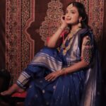 Mayuri Deshmukh Instagram - 💜 Makeup & Hair:- @glamupbytamanna Photography:- @kunal_mohite_photography Styling:- @style_by_pradnyaaaaa_ Outfit:- @navinyas_handloom Drapping:- @hair_mua_by_rewati Jewellery @pramaanj