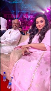 Meena Instagram - Happiest birthday to the one and only Superstar ⭐️ @rajinikanth 
@soundaryaarajinikant @aishwaryarajini