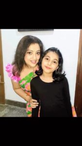 Meena Instagram - My soul is healed by being with my little one, 
Children are forever the most valuable asset in our life, 
Happy Children’s day 💕