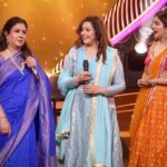Meena Instagram - 🌟 The EndaammaSupera Grand Finale Promo is here! 🎤🏆 Thrilled to have participated as a special judge. Get ready for the ultimate showdown! @mazhavilmanoramatv ✨ Outfit and Makeup @santhoshpattambi_725 @biju.janardhanan.779 #EndaammaSupera #GrandFinale #promoalert #meenasagar #exit