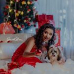 Meenakshi Raveendran Instagram - Eat. Drink. Be Merry. Have a wonderful Christmas!" Mua: Ente Amma @ponnoos_beauty_hut PC: @sumesh_shiva Videography: @amalthankachan69 Special thanks to @parakkatstudiofloor Special mention: @prince_joseph___ @_san_dra_mari_ya__ Last but not the least, all love to my Sky