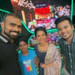 Meenakshi Raveendran Instagram - The super wonderful soul @sreejesh88 on #udanpanam3.0 floor... Sorry for the late post chetta