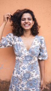 Meenakshi Raveendran Instagram - Bts with @meenakshi.raveendran 
🦋🤍