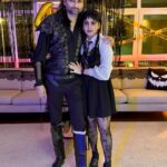 Meera Nandan Instagram - Halloween 40th for @suji83 ♥️ #happyhalloween #halloween #wednesday #gothic #wednesdayaddams #instareels #allheart #reels #instagood #tuesday #reelsinstagram