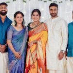 Meera Nandan Instagram - 💕🧿 @lightsoncreations @unnips @styledbysmiji @amaera_jewels @sajithandsujith #bigday #family #love #engagement #allheart #positivevibes #instagood #indianbride #allsmiles