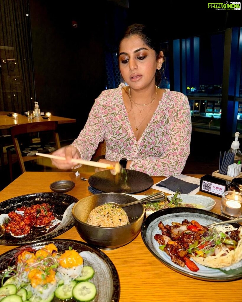 Meera Nandan Instagram - I hope this weekend is as good as this meal 🤪 #foodovereverything #foodieforlife #love #foodporn #japanese #onlylove #instagood #positivevibes #wakame #wakamedubai Wakame Dubai