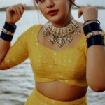Meera Nandan Instagram - Getting ready for the festival season ✨ #throwback #festival #diwali #happy #onlylove #dressingup #photoshoot #instareels #reels #positivevibes #reelsinstagram #indian