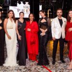 Megha Chakraborty Instagram – The Girl Gang At The Fashion Show & Launch Of @neerusprive Hyderabad
