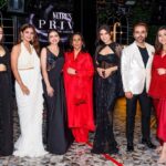 Megha Chakraborty Instagram – The Girl Gang At The Fashion Show & Launch Of @neerusprive Hyderabad