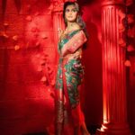 Megha Chakraborty Instagram – NAVRATRI DAY 6 Look featuring the beautiful @chakrabortymegha in a Modern Goddess Avatar where she represents Color Green, 6th Color of Navratri ❤️

Shoot Concept & Designed By:- @nehaadhvikmahajan @bridalsbynam 
.
💄MUA , Hair & Styling :- 
@nehaadhvikmahajan 
.
Assisted By :- @styleby_vaishnavi
.
🥻Saree :- @neerusindia
.
💍Jewelery :- @sonisapphire 
.
🎥:- @deepak_das_photography @kakali_das_photography
.
#meghachakraborty 
#makeup #ootd #nehaadhvikmahajan #makeupbyme💄 #nammakeovers #bride #to #be #bridal #look #bridalmakeupartist #destinationweddingmakeupartist #weddingmakeup #hair #hairstyling #nammakeovers #bollywood #television #makeupartist #mumbai #traveller #all #over #the #globe