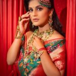 Megha Chakraborty Instagram – NAVRATRI DAY 6 Look featuring the beautiful @chakrabortymegha in a Modern Goddess Avatar where she represents Color Green, 6th Color of Navratri ❤️

Shoot Concept & Designed By:- @nehaadhvikmahajan @bridalsbynam 
.
💄MUA , Hair & Styling :- 
@nehaadhvikmahajan 
.
Assisted By :- @styleby_vaishnavi
.
🥻Saree :- @neerusindia
.
💍Jewelery :- @sonisapphire 
.
🎥:- @deepak_das_photography @kakali_das_photography
.
#meghachakraborty 
#makeup #ootd #nehaadhvikmahajan #makeupbyme💄 #nammakeovers #bride #to #be #bridal #look #bridalmakeupartist #destinationweddingmakeupartist #weddingmakeup #hair #hairstyling #nammakeovers #bollywood #television #makeupartist #mumbai #traveller #all #over #the #globe