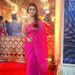 Megha Chakraborty Instagram – I just love Bengali attire 🩷

Click : @sahilphull 

#meghachakraborty #festivaloutfit #durgapuja #pink #rani #bengali #bongbeauty