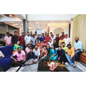 Meghashree Instagram - Punyavathi serial team ♥️ it is like family 🤗 miss you all😔 and I am so lucky to work in this beautiful project ♥️ everyday i learnt a lot in this project and this is the best team ever 🫶 nice working with you all and I love you all so so very much 🧿 and Thankyou so much everyone 🙏 colourful jasthi......😀❤️
.
.
#punyavathiserialteam♥️ #colourskannada #viralvideos #meghashreegowda #serial #memories 
.
.
@chandrakala.mohan.official
@bhuvana_official
@thebhuvisatya
@radha.jai06
@ashoka_ba_official
@manoja.official
@_thenameisajith
@_priyanka_ds
@archana.s.gaikwad
@vinay