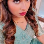 Meghashree Instagram - Smile.....😀🧿♥️ . . Outfit:@arus_designer_studio
