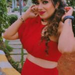 Meghashree Instagram - ♥️♥️♥️🧿 . . Outfit:@pixie_yard_couture_studio Makeup:@meghashree_official