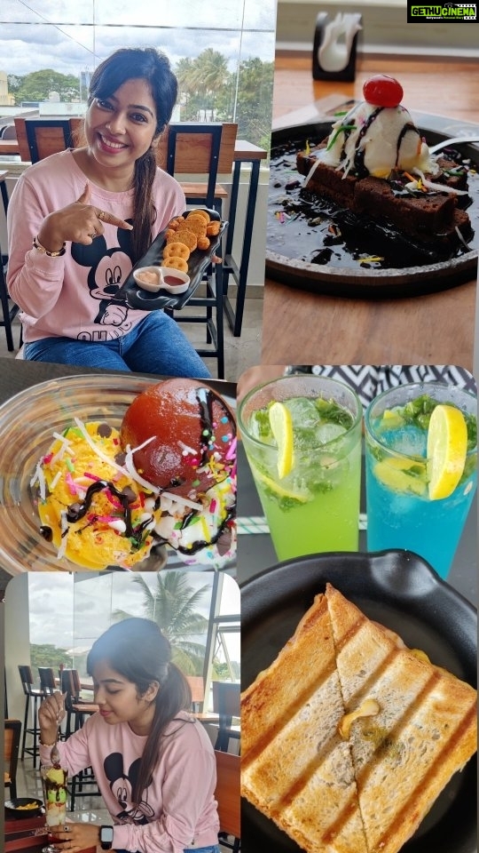 Meghashree Instagram - Must visit place in ๐mandya๐ I wish you good luck ๐ค @theskylounge_11