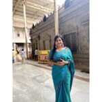 Meghashree Instagram - #blessed🙏 Mantralaya Sri Raghavendra Swamy Matham
