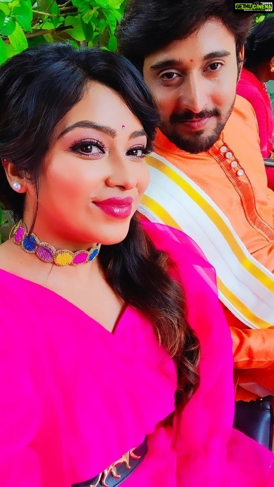Meghashree - 37.3K Likes - With hero......😜🧿
@thebhuvisatya
.
.
Outfit:@soulcouture_clothing