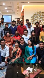Meghashree Instagram - Punyavathi serial team ♥️ it is like family 🤗 miss you all😔 and I am so lucky to work in this beautiful project ♥️ everyday i learnt a lot in this project and this is the best team ever 🫶 nice working with you all and I love you all so so very much 🧿 and Thankyou so much everyone 🙏 colourful jasthi......😀❤️
.
.
#punyavathiserialteam♥️ #colourskannada #viralvideos #meghashreegowda #serial #memories 
.
.
@chandrakala.mohan.official 
@bhuvana_official 
@thebhuvisatya 
@radha.jai06 
@ashoka_ba_official 
@manoja.official 
@_thenameisajith
@_priyanka_ds 
@archana.s.gaikwad 
@vinay
@colorskannadaofficial