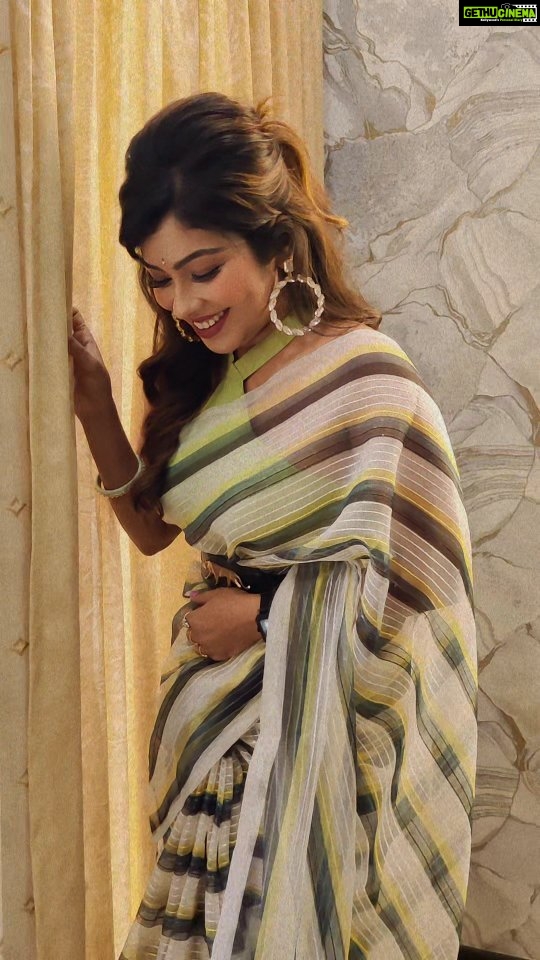 Meghashree Instagram - 🙈❤️🧿 . . Outfit:@arus_designer_studio Makeup:@meghashree_official