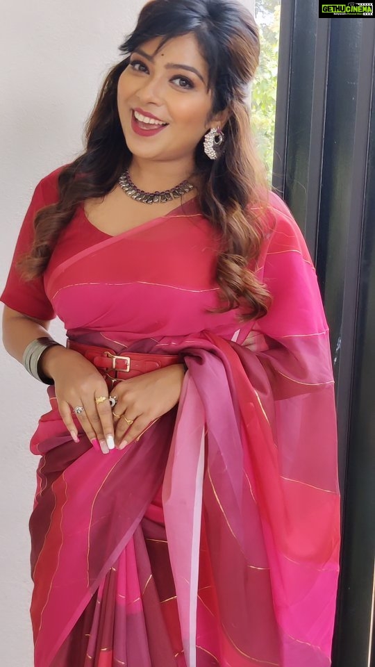 Meghashree Instagram - 🧿🧿🧿 . . Outfit:@radhika.designerstudio Makeup:@meghashree_official