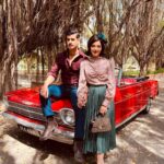Mehrene Kaur Pirzada Instagram – Sanjana & Arjun 💕
@tahirrajbhasin 

6 days to go 🤩 #sultanofdelhionhotstar on Oct 13 Amritsar, Punjab