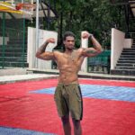 Michael Ajay Instagram – ALL ROUND ATHLETE 🏀💪🏾

#michaelajay #athlete #aesthetic