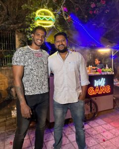 Michael Ajay Instagram - One with MTV Roadies star ⭐️ @michaelajayofficial 

Do visit @wolfgang_hsr near HSR Layout. 

#roadies #sobengaluru #wolfgang #hsrlayout #mtvroadies