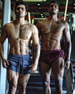 Michael Ajay Instagram - Leg day in GOA ft. @trevon_dias 

#michaelajay #gym #legday #aesthetics