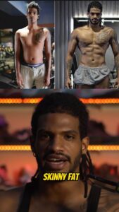 Michael Ajay Instagram - “Skinny Fat” ⁉️

#michaelajay #skinnyfat #skinnyfattofit #transformation #fitness