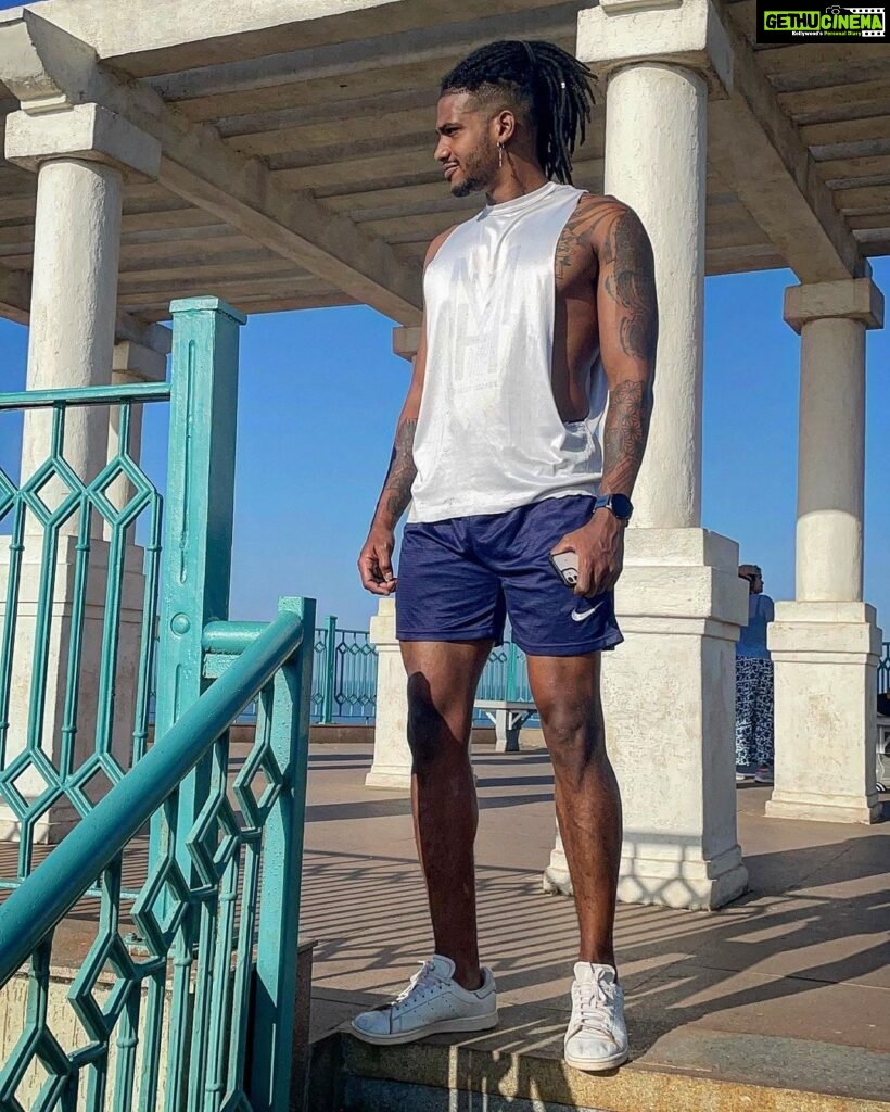 Michael Ajay Instagram - Where should I go next? Been working on getting my beach beach body back🏖 #michaelajay #travel