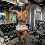 Michael Ajay Instagram - Weekend warrior 💪🏾 #michaelajay #aesthetic Zest Fitness Studio Best Gym In HSR Layout