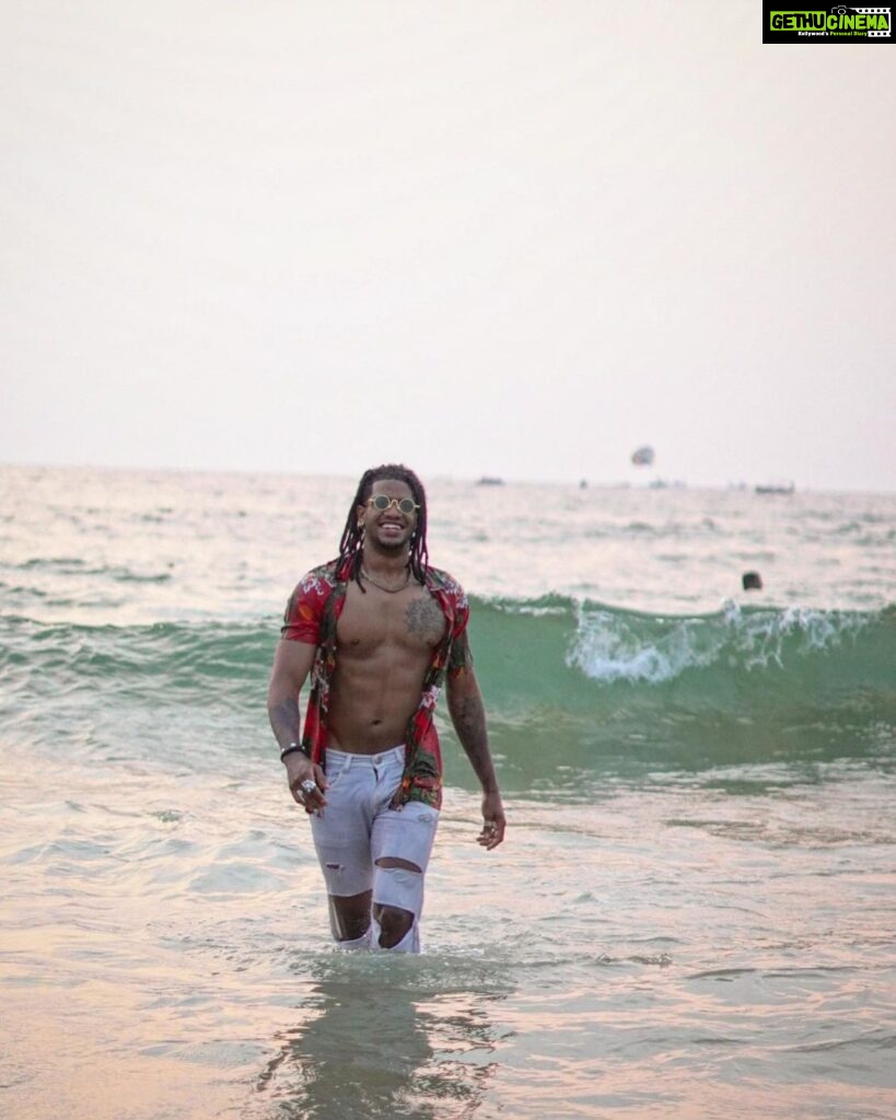 Michael Ajay Instagram - GOA on my mind! 🏖 #michaelajay #goa #beach #aesthetic Goa