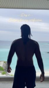 Michael Ajay Instagram - Day 2. Studying in Maldives 😅
Missed my second dive of the day because I got late for the boat but got time to finish my certification theory course. Lesson learned-never be late for a dive. Hectic day but still had fun with @fleetfootadventures .

#michaelajay #maldives