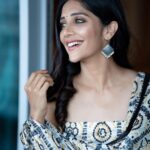 Milana Nagaraj Instagram - Got the desi feeling 🩶 Wearing @kalasthreebytejaswinikranthi Styling : @tejukranthi Assistant styling : @khushi_jagadisha MUA: @makeup_sachin PC: @suhas_sapthagiri