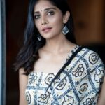 Milana Nagaraj Instagram - Got the desi feeling 🩶 Wearing @kalasthreebytejaswinikranthi Styling : @tejukranthi Assistant styling : @khushi_jagadisha MUA: @makeup_sachin PC: @suhas_sapthagiri