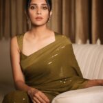Milana Nagaraj Instagram - Styling: @tejukranthi Blouse: @kalasthreebytejaswinikranthi Assisted by @khushi_jagadisha MUA: @makeup_sachin PC: @suhas_sapthagiri