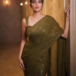 Milana Nagaraj Instagram - Styling: @tejukranthi Blouse: @kalasthreebytejaswinikranthi Assisted by @khushi_jagadisha MUA: @makeup_sachin PC: @suhas_sapthagiri