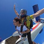 Mimi Chakraborty Instagram – Living the bucket list🌤️

And definitely thanks to my amazing trainer  Max for making this happen 🌟@skydivedubai