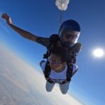 Mimi Chakraborty Instagram – Living the bucket list🌤️

And definitely thanks to my amazing trainer  Max for making this happen 🌟@skydivedubai