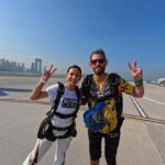 Mimi Chakraborty Instagram – Living the bucket list🌤️

And definitely thanks to my amazing trainer  Max for making this happen 🌟@skydivedubai