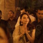 Mimi Chakraborty Instagram – What a night amongst festivities when you launch your film’s music album.
Jai Ma durga🙏
#raktabeej