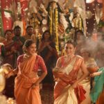 Mimi Chakraborty Instagram - Best time of the year🙏 Pujo Asche…🥰 #durgapuja2023